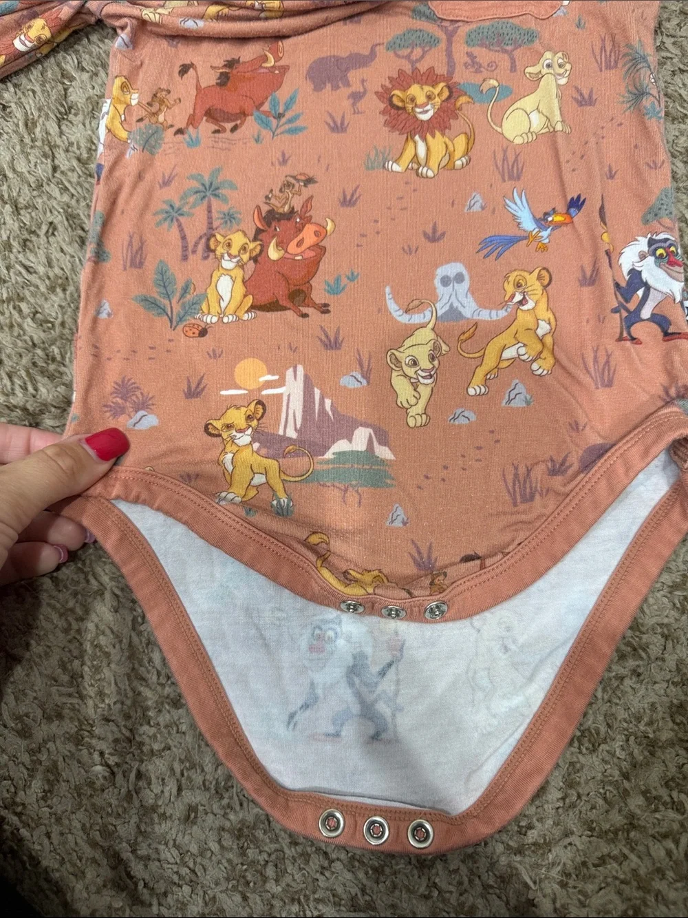 Little Sleepies DISNEY Limited Edition - Lion King Bodysuit 18-24m